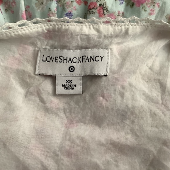 Love shack fancy boho floral dress with pockets xs excellent condition👗 - Picture 6 of 8